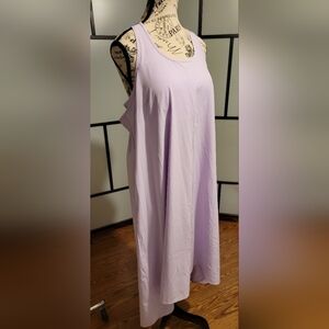 Halara high-low with built in bra.  XL lilac.